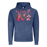 Vintage Denim birthday diva Vintage Hoodie - AdoDesignShop