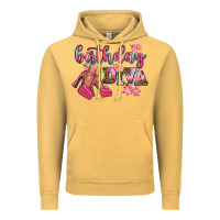 Vintage Mustard birthday diva Vintage Hoodie - AdoDesignShop