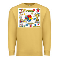 Antique Gold autism Premium Sweatshirt - Artiststas