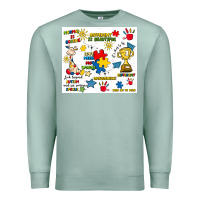 Seafoam autism Premium Sweatshirt - Artiststas