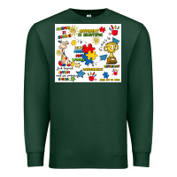 Sports Green autism Premium Sweatshirt - Artiststas