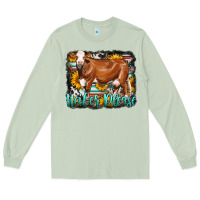 Matcha Western Heifer Please Simmental Cow Long Sleeve Tee - LillyAllenDesigns