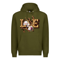 Army Green Love Softball Premium Hoodie - Bettercallsaul