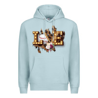 Blue Mist Love Softball Premium Hoodie - Bettercallsaul