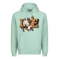Seafoam Love Softball Premium Hoodie - Bettercallsaul