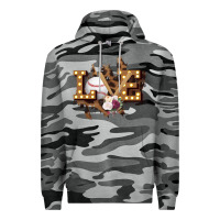Slate Camo Love Softball Premium Hoodie - Bettercallsaul
