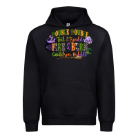 Black double double toil and trouble fire and burn cauld Urban Hoodie - CowGirlArtShop