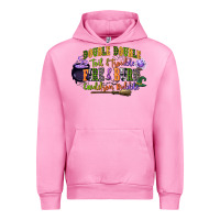 Fuchsia Pink double double toil and trouble fire and burn cauld Urban Hoodie - CowGirlArtShop