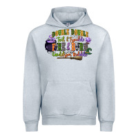 Heather Grey double double toil and trouble fire and burn cauld Urban Hoodie - CowGirlArtShop