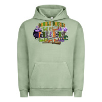 Pigment Oil Green double double toil and trouble fire and burn cauld Urban Hoodie - CowGirlArtShop