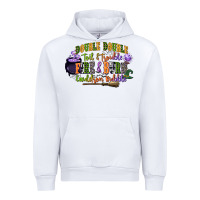White double double toil and trouble fire and burn cauld Urban Hoodie - CowGirlArtShop