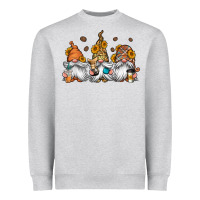 Heather Grey coffee gnomes Heavyweight Sweatshirt - Jasminsmagicworld