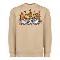 Mushroom coffee gnomes Heavyweight Sweatshirt - Jasminsmagicworld