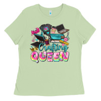 Matcha crafting queen Ladies Tee - JahusDesignShop