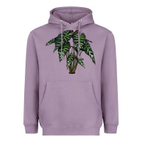 Lavender Amazon Elephant Ear Heavyweight Hoodie - LillyAllenDesigns