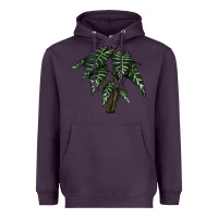 Plum Amazon Elephant Ear Heavyweight Hoodie - LillyAllenDesigns