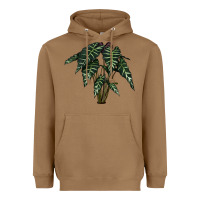 Toasted Coconut Amazon Elephant Ear Heavyweight Hoodie - LillyAllenDesigns
