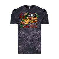 Cloud Black Christmas A Little Dirt Never Hurt Vintage Tee - Artiststas