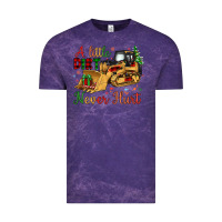 Cloud Purple Christmas A Little Dirt Never Hurt Vintage Tee - Artiststas
