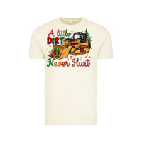 Vintage Arctic Christmas A Little Dirt Never Hurt Vintage Tee - Artiststas