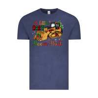 Vintage Denim Christmas A Little Dirt Never Hurt Vintage Tee - Artiststas