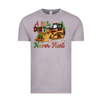 Vintage Zinc Christmas A Little Dirt Never Hurt Vintage Tee - Artiststas