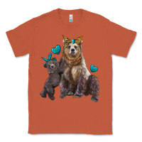 Copper mama bear and baby bear Classic Tee - Artiststas