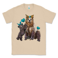 Mushroom mama bear and baby bear Classic Tee - Artiststas