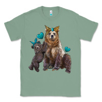 Sage mama bear and baby bear Classic Tee - Artiststas