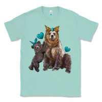 Seafoam mama bear and baby bear Classic Tee - Artiststas