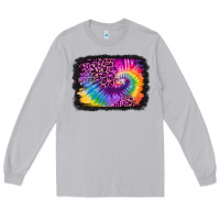 Moon Dust tie dye leopard glitter background Long Sleeve Tee - Jasminsmagicworld