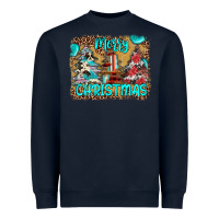 Navy merry christmas Heavyweight Sweatshirt - JahusDesignShop