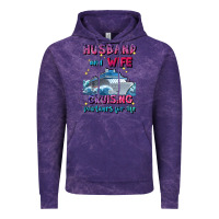 Cloud Purple husband and wife cruising partners for life Vintage Hoodie - JahusDesignShop