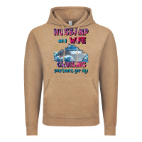 Vintage Coffee husband and wife cruising partners for life Vintage Hoodie - JahusDesignShop