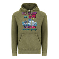 Vintage Olive husband and wife cruising partners for life Vintage Hoodie - JahusDesignShop