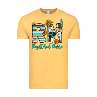Vintage Mustard rn registered nurse Vintage Tee - Artiststas