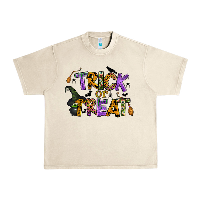 Trick Or Treat Urban Heavy Tee by BundleAndBundleShop | Teevron