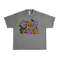 Tornado trick or treat Urban Heavy Tee - BundleAndBundleShop