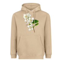 Mushroom Mock Oranges Heavyweight Hoodie - LillyAllenDesigns