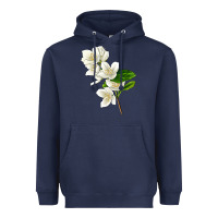 Navy Mock Oranges Heavyweight Hoodie - LillyAllenDesigns