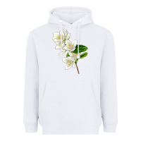 White Mock Oranges Heavyweight Hoodie - LillyAllenDesigns