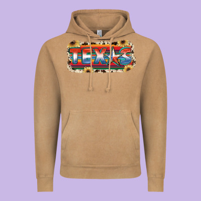 Texas Vintage Hoodie Designed By Jahusdesignshop