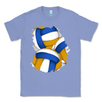 Colony Blue volleyball patch Classic Tee - AdoDesignShop