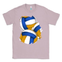 Lilac volleyball patch Classic Tee - AdoDesignShop