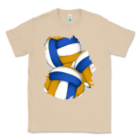 Mushroom volleyball patch Classic Tee - AdoDesignShop
