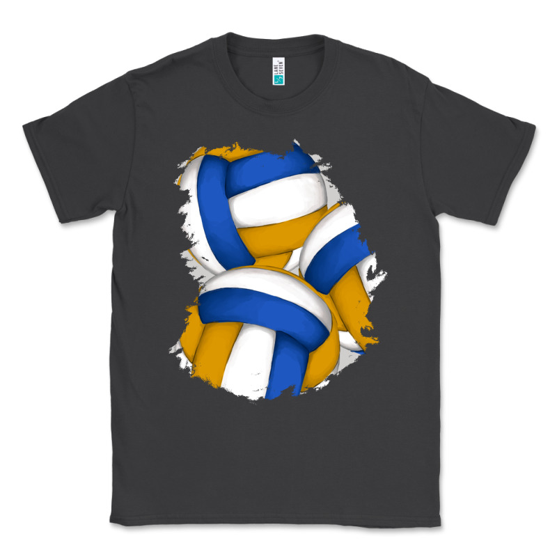Volleyball Patch Classic Tee by AdoDesignShop | Teevron