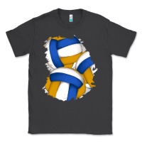 Smoke volleyball patch Classic Tee - AdoDesignShop