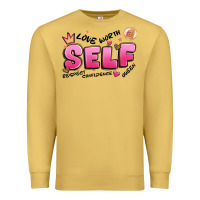 Antique Gold self love Premium Sweatshirt - Artiststas