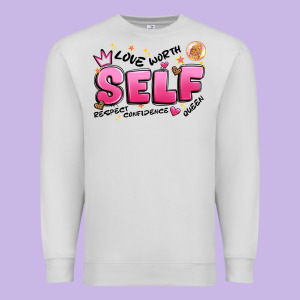 Self Love Premium Sweatshirt Designed By Artiststas