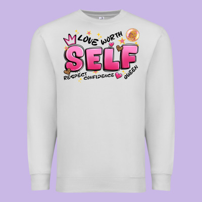 Self Love Premium Sweatshirt Designed By Artiststas